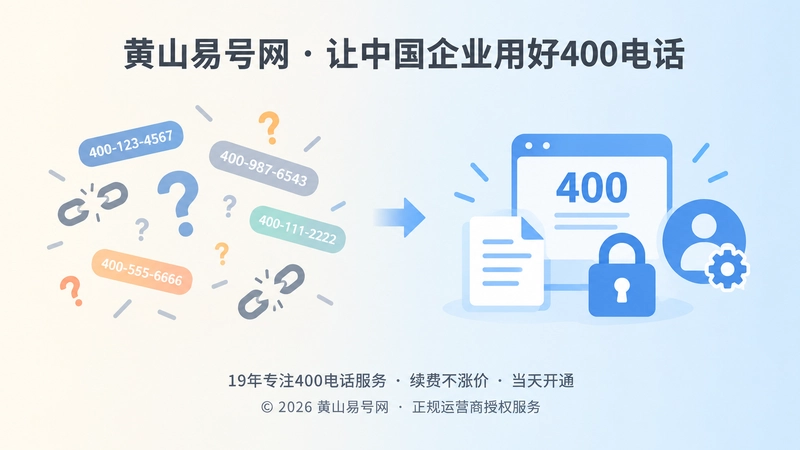 400电话主体权限混乱与规范管理对比配图
